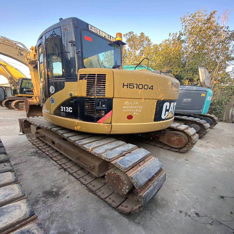 Tweedehands goede kwaliteit Crawler graafmachine Gebruikte Caterpillar cat313C / tweedehands Japan motor cat 313C