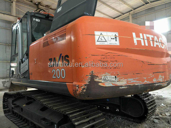 Hitachi in voorraad gebruikte graafmachine hitachi ex200-1/ Gebruikte graafmachine Japanse HITACHI 200-3G te koop