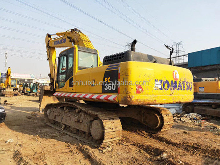 Komatsu Tweedehands Komatsu PC360 graafmachine gebruikte kruiper graafmachine goede kwaliteit Komatsu Graafmachine