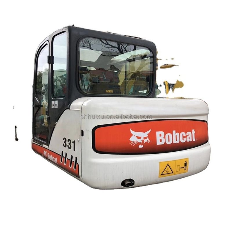 Tweedehands goede kwaliteit kruipgraver BOBCAT331 3.1T Gebruikte graver Graafmachine te koop