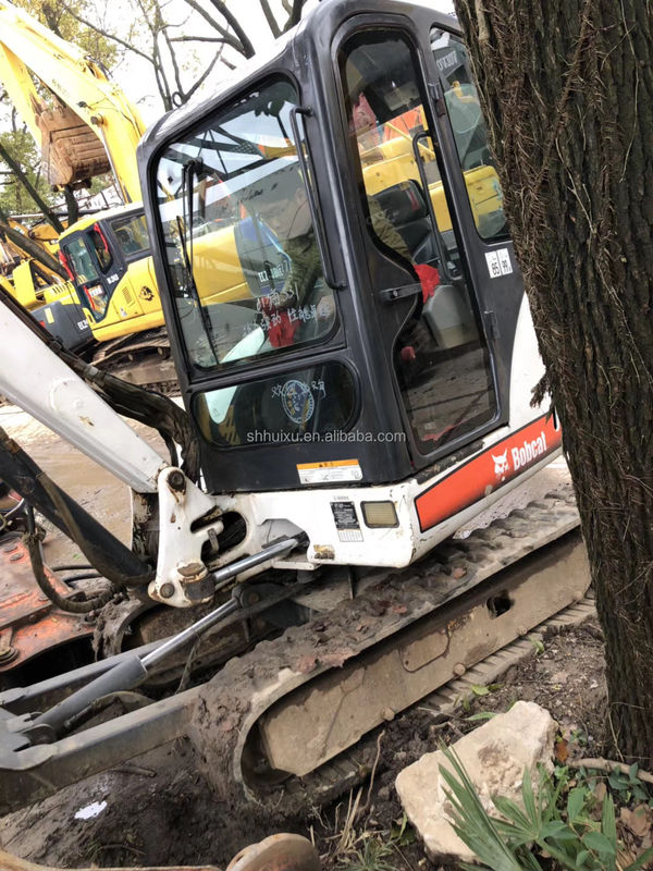 Tweedehands goede kwaliteit kruipgraver BOBCAT331 3.1T Gebruikte graver Graafmachine te koop