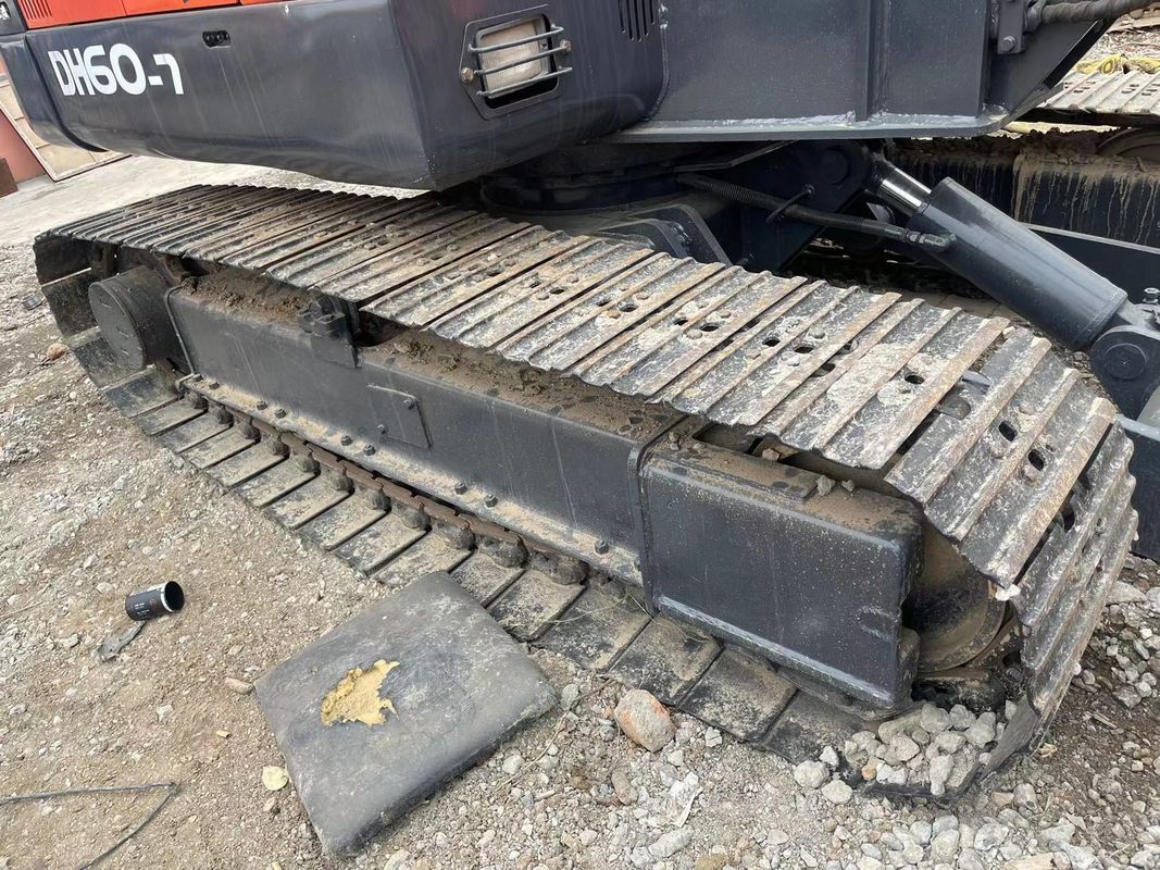 Hoogwaardige Gebruikte mini-graver Doosan ZX60 bouwmachine/tweedehands hydraulische kruipgraver DOOSAN ZX60 Koreaanse oorsprong