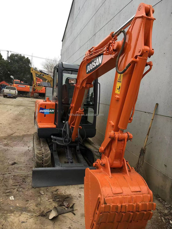Doosan Warme verkoop Gebruikte bouwmachine mini graver Doosan DH35 mooie kwaliteit/tweedehands hydraulische kruipergraver DOOSAN DH35 Koreaanse oorsprong