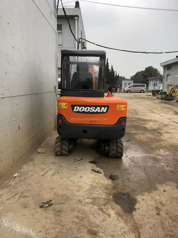 Doosan Warme verkoop Gebruikte bouwmachine mini graver Doosan DH35 mooie kwaliteit/tweedehands hydraulische kruipergraver DOOSAN DH35 Koreaanse oorsprong