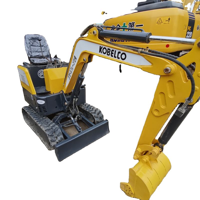Kobelco SK200 Goedkope prijs Kobelco 10 tweedehands hydraulische kruipergraver Japanse oorsprong Gebruikte mini-graver