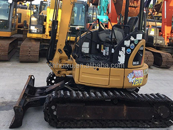 Goede kwaliteit gebruikte hydraulische mini-graver CAT303.5 Tweedehands kleine kruipende rupsgraver te koop Rups op voorraad
