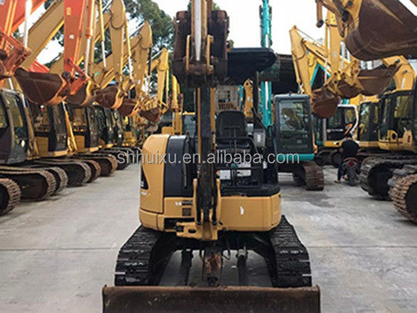 Goede kwaliteit gebruikte hydraulische mini-graver CAT303.5 Tweedehands kleine kruipende rupsgraver te koop Rups op voorraad