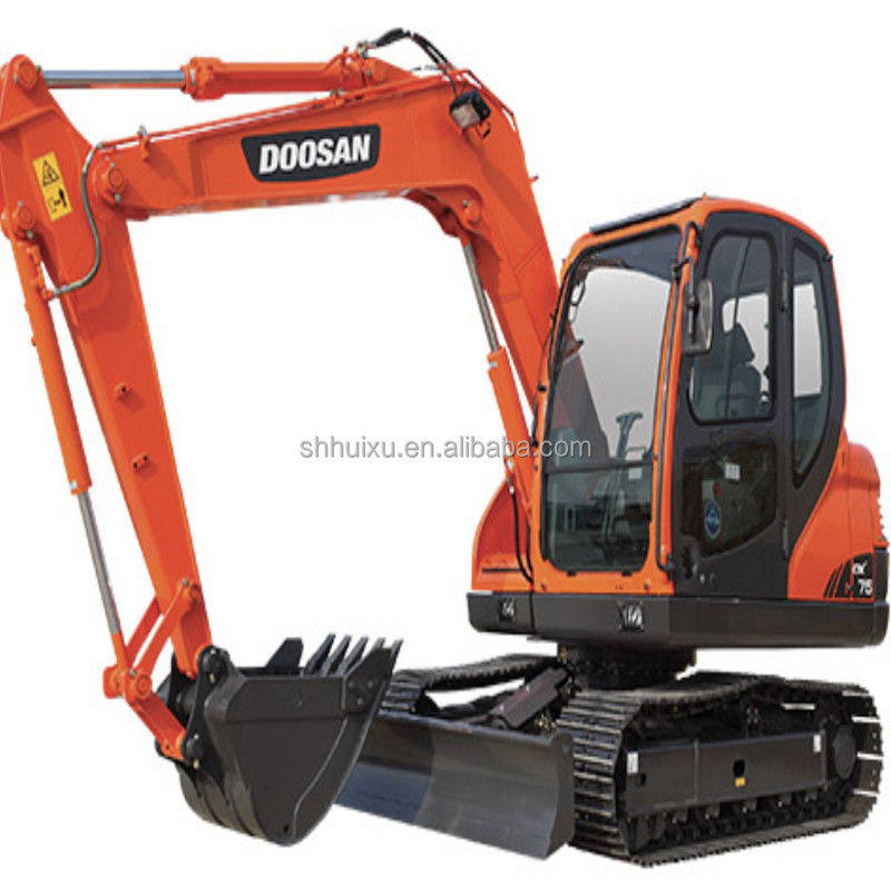 Tweedehands 8 ton doosan DX80 graafmachine Gebruikt 80 model mini project duty DX80 te koop