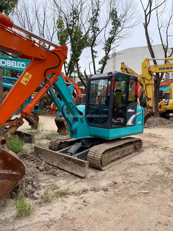 Kobelco SK200 Hydraulische kruipgraver Kobelco 60-8 tweedehands Hoogwaardige/gebruikte minigraver Goedkope prijs