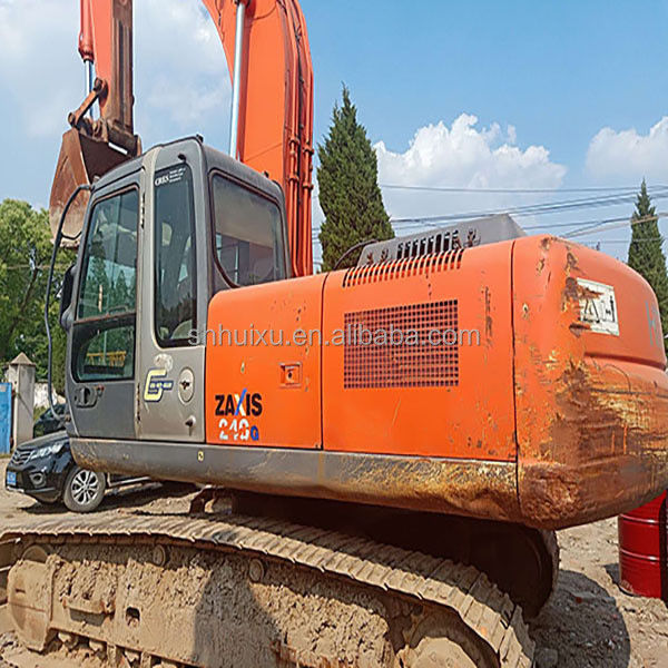 Hitachi warmverkoop Gebruikte graafmachine Japanse HITACHI ZX240-3G Tweedehands Crawler Excavator in goede staat te koop