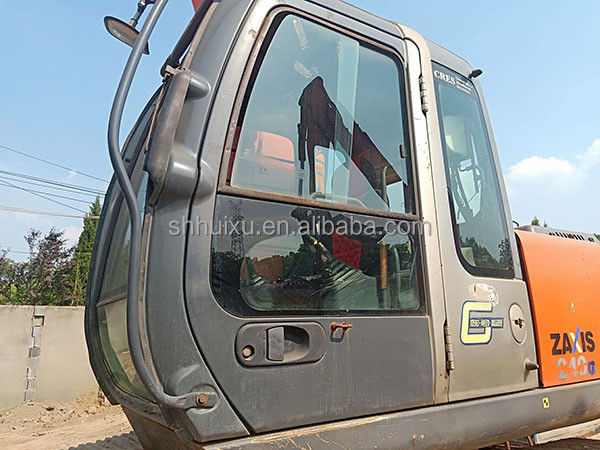 Hitachi warmverkoop Gebruikte graafmachine Japanse HITACHI ZX240-3G Tweedehands Crawler Excavator in goede staat te koop