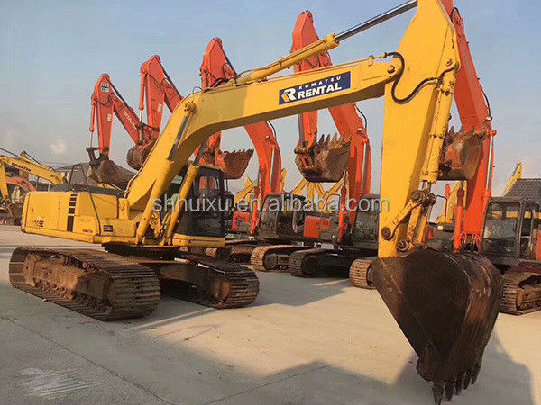 Komatsu Gebruikte Komatsu PC220-6 kruipergraver perfecte prestaties met goede kwaliteit PC220 Komatsu Graver