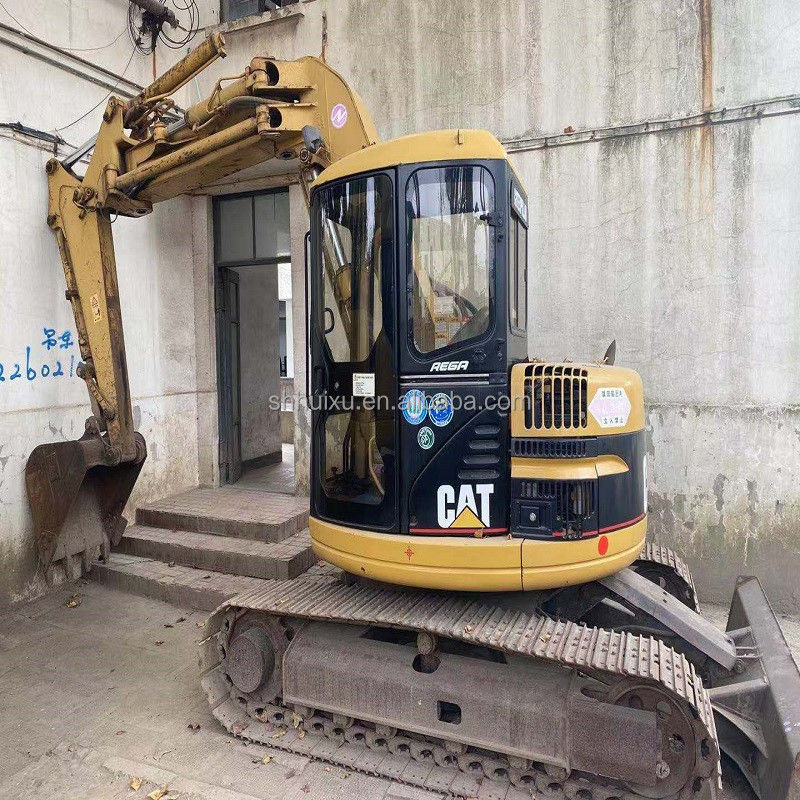 Gebruikte hydraulische mini-graver CAT308 Tweedehands goede kwaliteit kleine kruipgraver CAT308 te koop