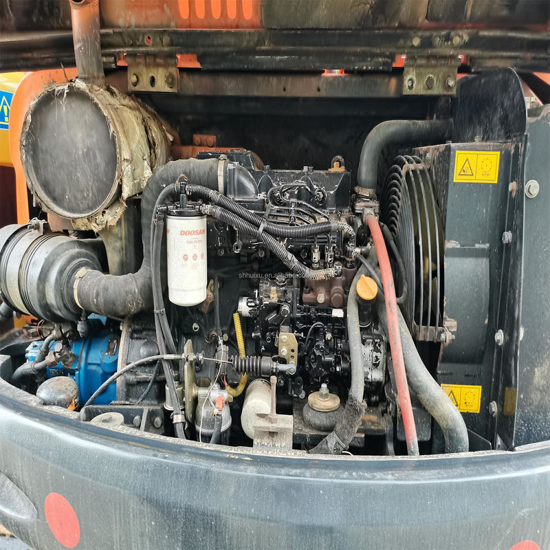 Doosan hot sale Warm verkoop gebruikte doosan dh60-7 kruiper graafmachine tweedehands mini graver Doosan DX60 Hoogwaardige kwaliteit
