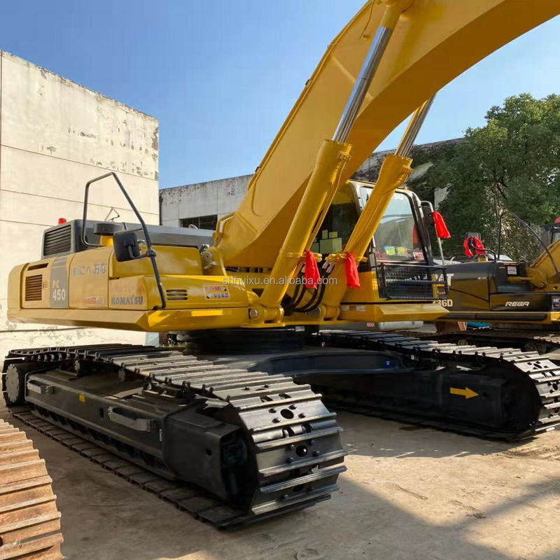 Komatsu PC450 gebruikte graafmachine, perfecte prestaties, snelle werking, lage prijs, twee jaar kwaliteitsgarantie