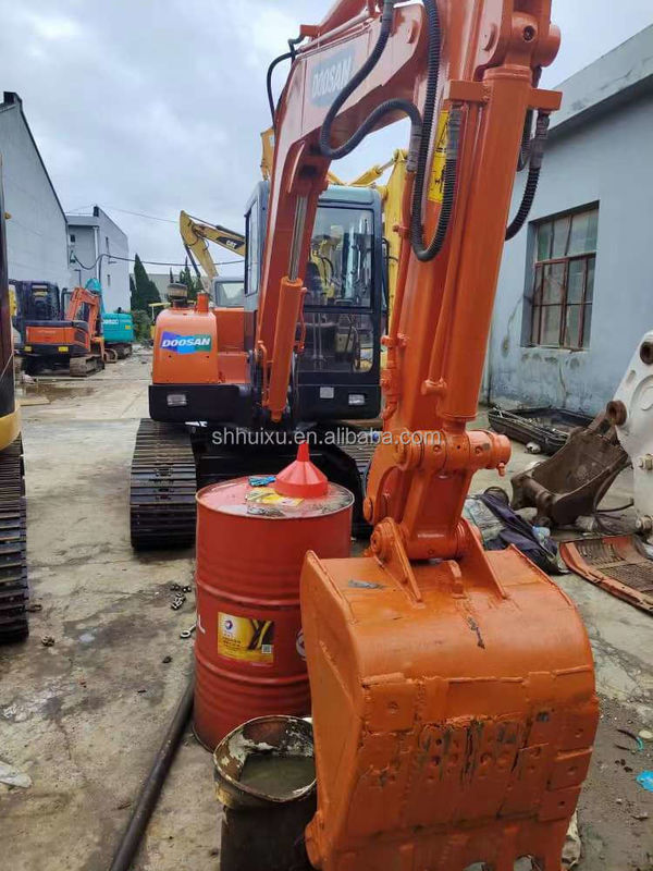 Doosan hot sale Mini graafmachine gebruikt doosan ex55 Tweedehands hydraulische kruipergraafmachine DOOSAN DH55 Koreaanse oorsprong