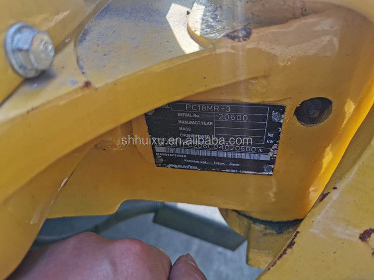 mini gebruikte komatsu pc18 graafmachine pc18 1,8 ton graver pc18mr dieselmotor japan goede prestaties