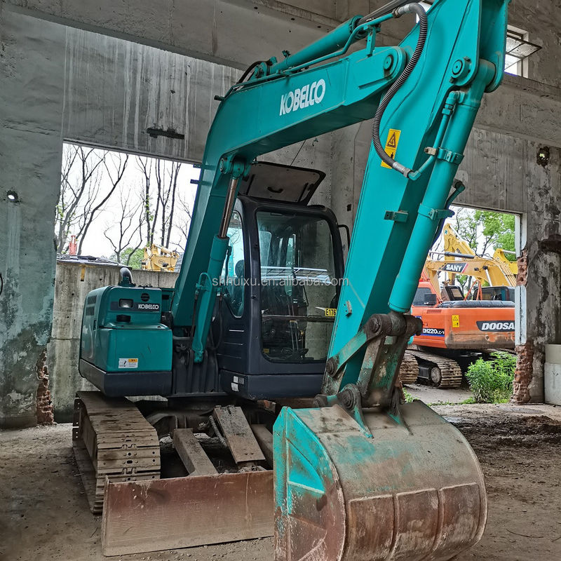 Kobelco SK200 Gebruikte mini graafmachine Kobelco SK75 Leuke kwaliteit Goedkope prijs tweedehands hydraulische graafmachine Japanse oorsprong