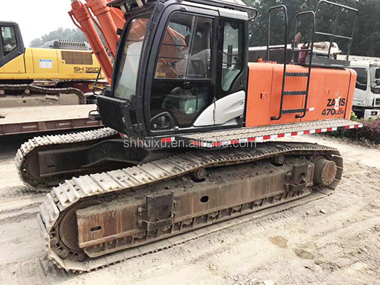 Hitachi warm te koop Tweedehands grote Crawler Excavator HITACHI 470 goede staat Gebruikte graafmachine Japans
