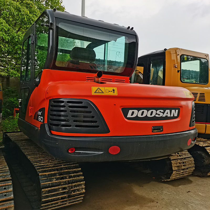 Gebruikte originele mini graafmachine mini graafmachine Doosan DX 60 mini gebruikte graafmachine
