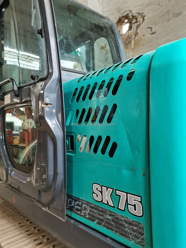 Kobelco SK200 Gebruikte mini graafmachine Kobelco SK75 Leuke kwaliteit Goedkope prijs tweedehands hydraulische graafmachine Japanse oorsprong