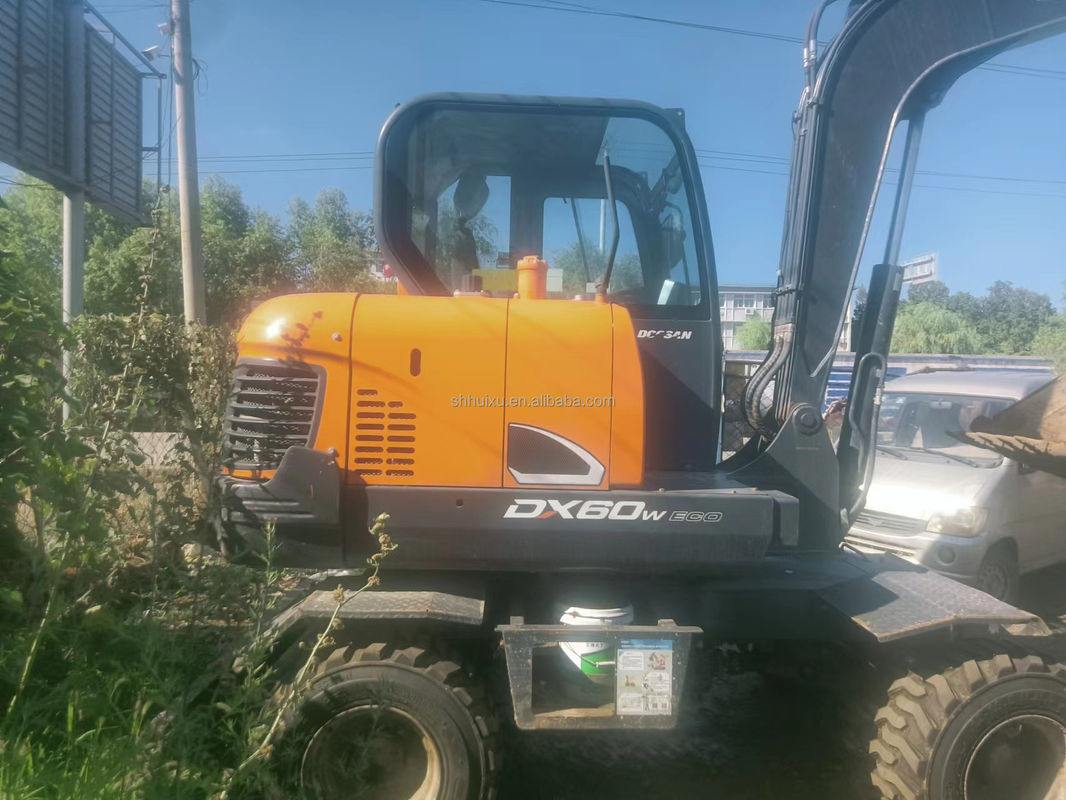 Gebruikte originele mini graafmachine mini graafmachine Doosan DX 60 mini gebruikte graafmachine
