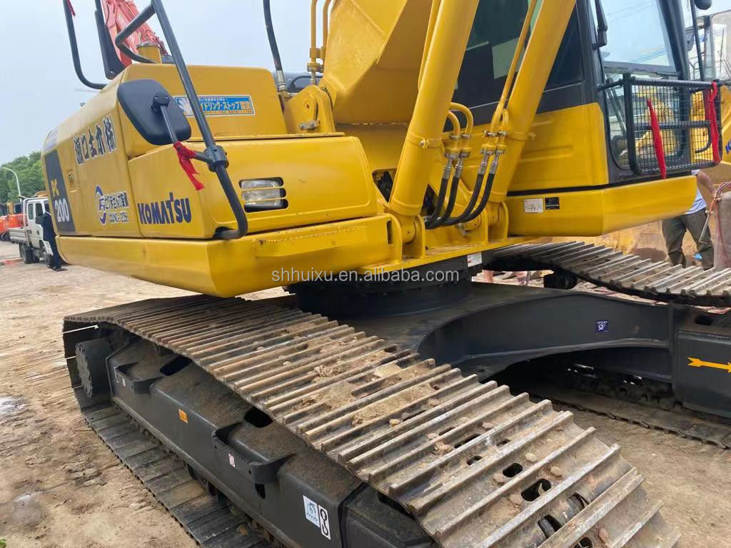 Komatsu Tweedehands hydraulische kruipgraver van goede kwaliteit Gebruikte graafmachine Japanse oorsprong gebruikte komatsu pc200-8 graafmachine Komatsu Graafmachine