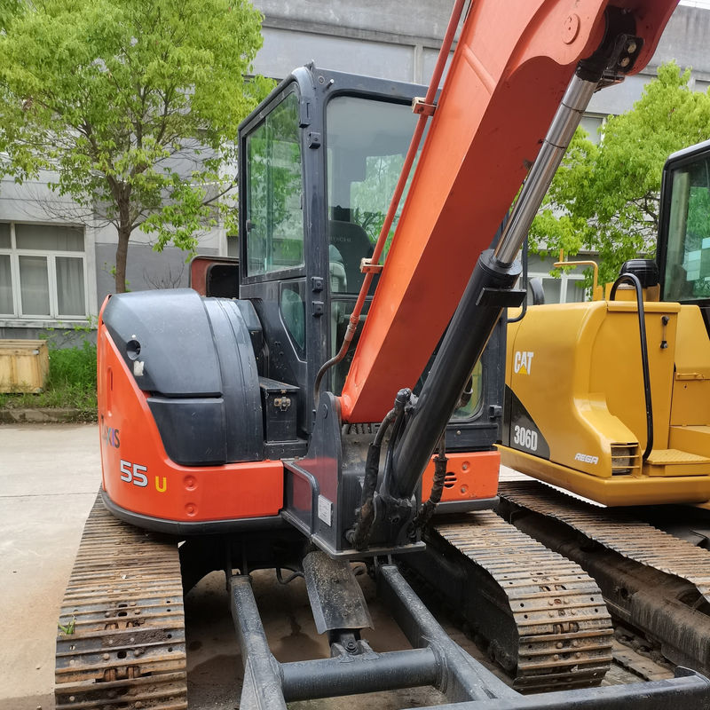 Tweedehands Hitachi 55U mini graafmachine te koop