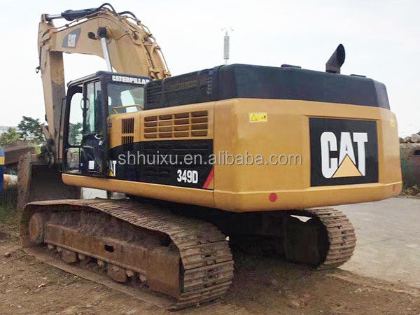Beste verkochte gebruikte graafmachine CAT349 Tweedehands graafmachine in goede staat te koop