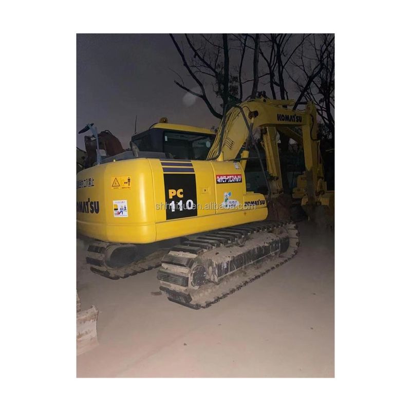 Komatsu Hydraulic Crawler graafmachine Gebruikte Komatsu PC110 tweedehands Japanse graafmachine Komatsu Graafmachine