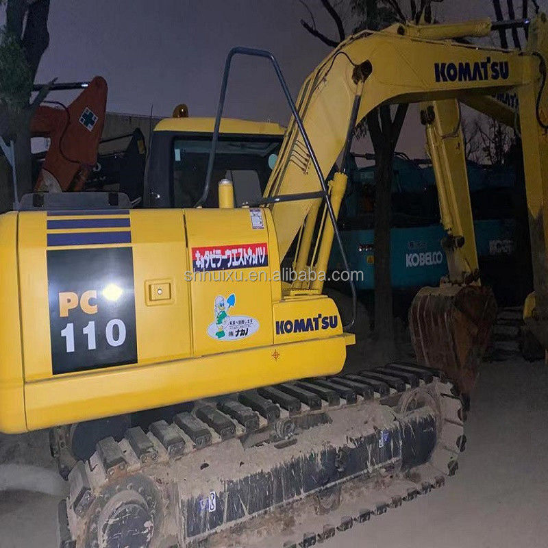Komatsu Hydraulic Crawler graafmachine Gebruikte Komatsu PC110 tweedehands Japanse graafmachine Komatsu Graafmachine