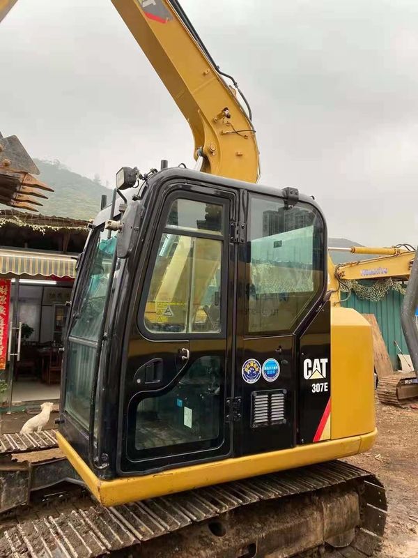 CAT307E tweedehands graafmachine, perfecte prestaties, snelle werking, lage prijs, twee jaar kwaliteitsgarantie