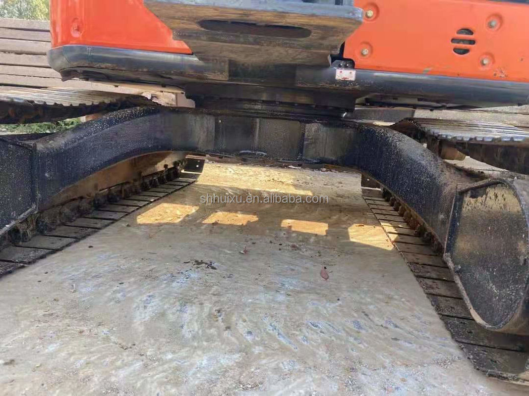 Hitachi in voorraad Goedkope prijs gebruikte mini-graver Japanse HITACHI 55/tweedehands hydraulische Crawler Excavator goede staat HITACHI 55