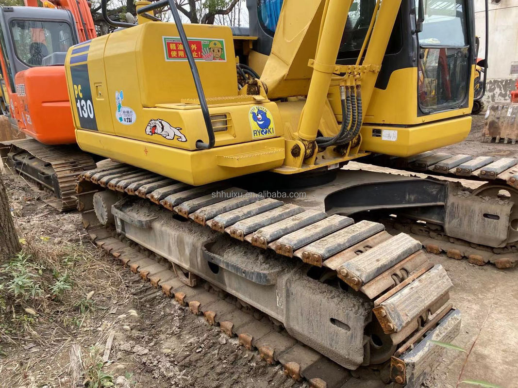 Komatsu Goedkope kruipgraver PC130 gebruikte komatsu mini Tweedehands graafmachine Komatsu Graver