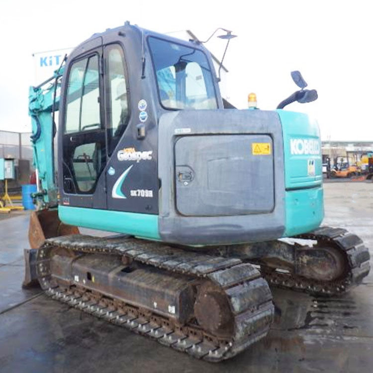 Hoogwaardige Japan Kobelco SK70SR mini gebruikte graafmachine 7 ton Kobelco SK 70SR kleine gebruikte graafmachine