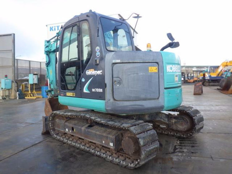 Hoogwaardige Japan Kobelco SK70SR mini gebruikte graafmachine 7 ton Kobelco SK 70SR kleine gebruikte graafmachine