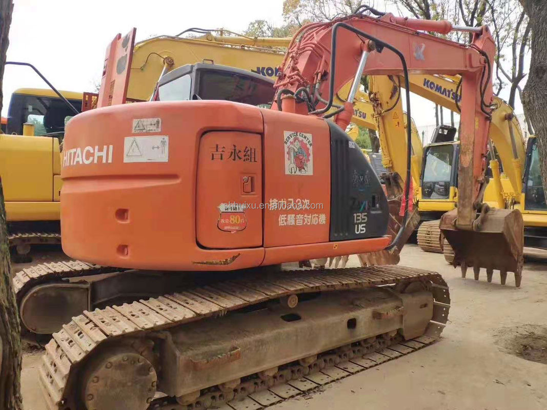 Hitachi in voorraad Hydraulische graafmachine HITACHI 135 Tweedehands goede staat/Gebruikte graafmachine Japanse HITACHI 135 te koop