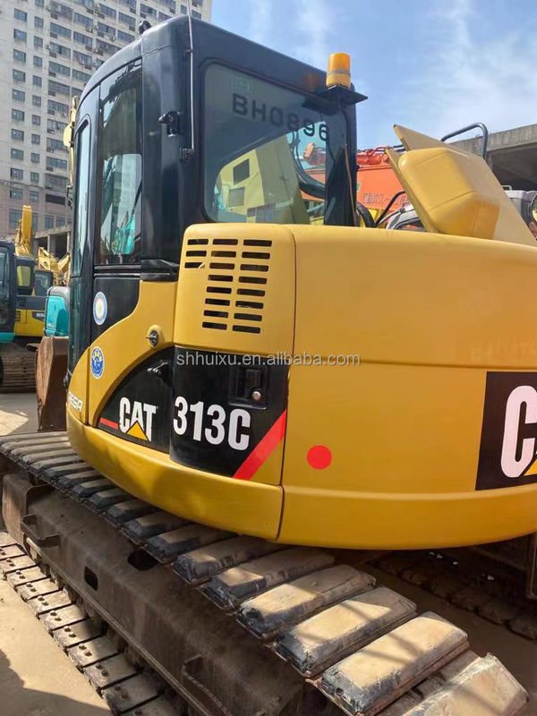 gebruikte graafmachines cat313/ hydraulische kruipergraafmachine lage prijs gebruikte graafmachine CAT313C in goede staat te koop