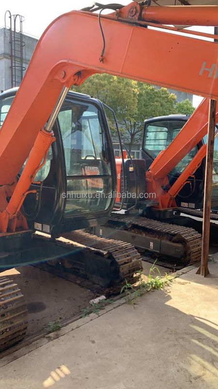 Hitachi warmverkoop Japanse oorsprong Gebruikte mini-graver HITACHI 70 te koop Tweedehands hydraulische Crawler Excavator goede staat