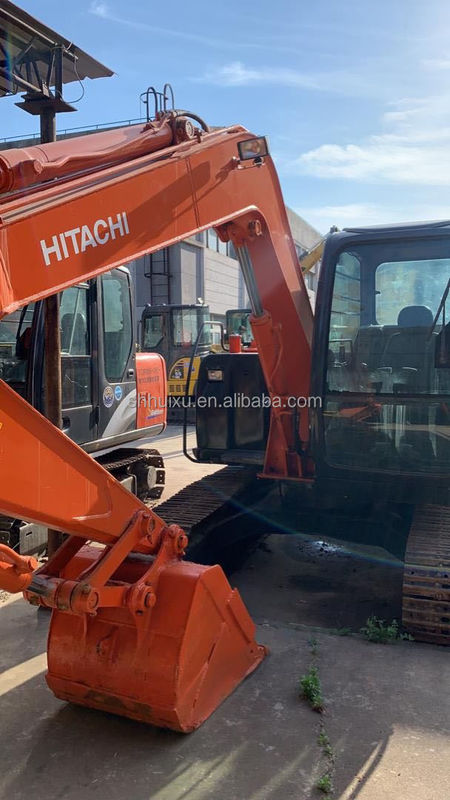 Hitachi warmverkoop Japanse oorsprong Gebruikte mini-graver HITACHI 70 te koop Tweedehands hydraulische Crawler Excavator goede staat