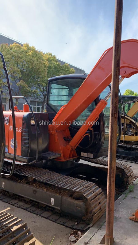 Hitachi warmverkoop Japanse oorsprong Gebruikte mini-graver HITACHI 70 te koop Tweedehands hydraulische Crawler Excavator goede staat