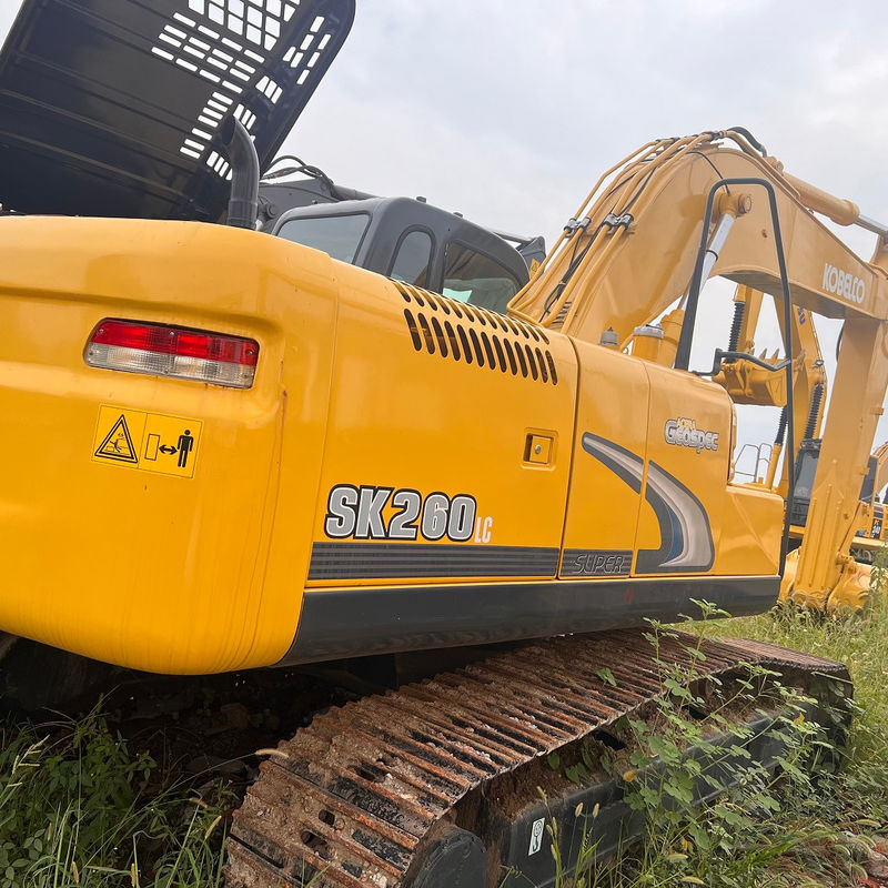Gebruikte graafmachine Kobelco SK260 tweedehands graver gebruikte machines 26 ton hand aarde graver gebruikte graver