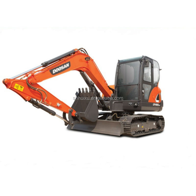 Doosan warmverkoop Shanghai groothandel tweedehands graafmachine doosan dx60 DX60-5B DX60-9C DX60R/gebruikte doosan dx60-9c graafmachine