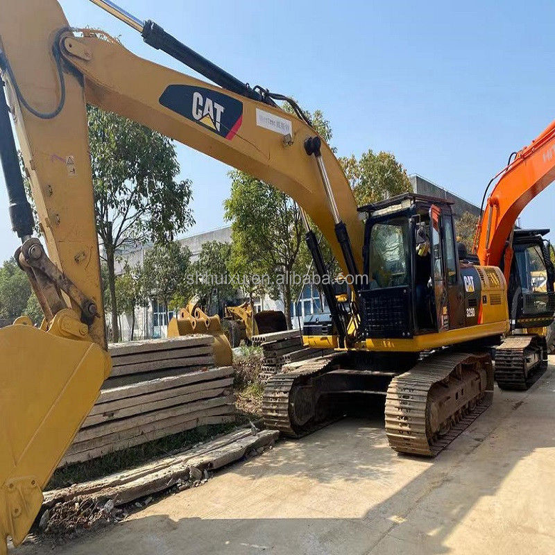 Gebruikte graafmachine voor rupsen 329dl/gebruikte graafmachine CAT329D Japanse oorsprong te koop