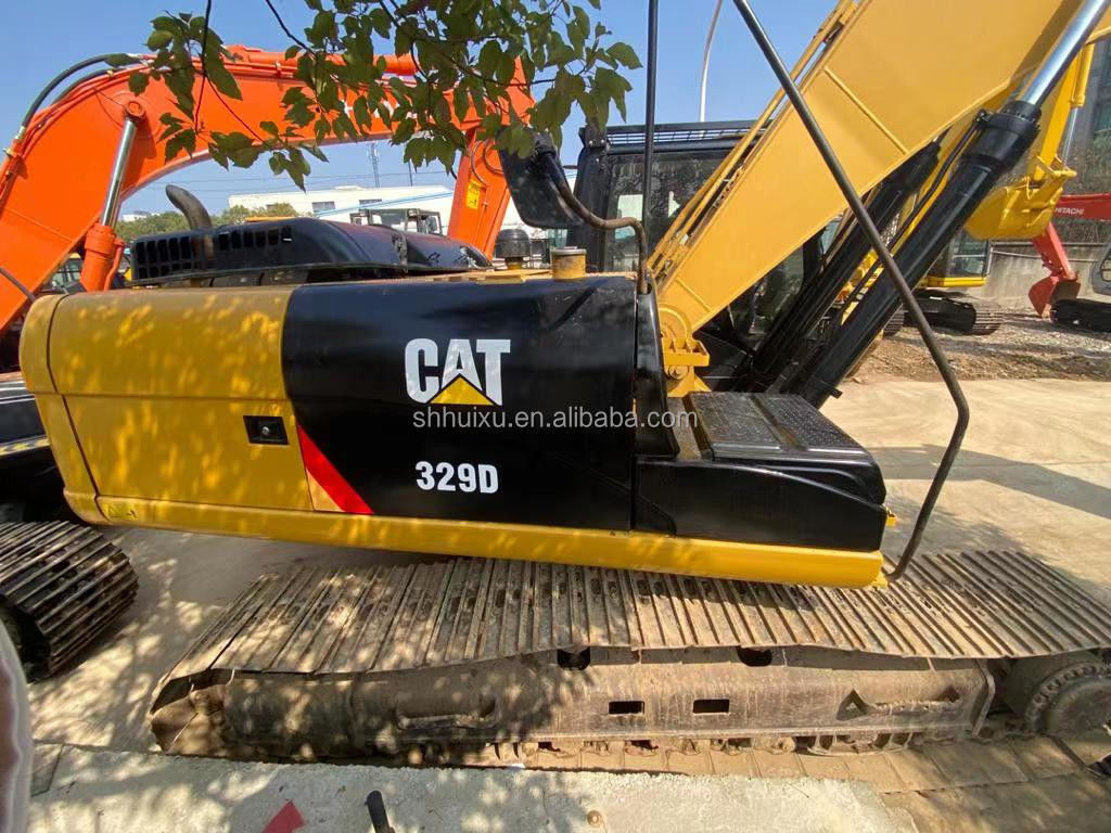 Gebruikte graafmachine voor rupsen 329dl/gebruikte graafmachine CAT329D Japanse oorsprong te koop
