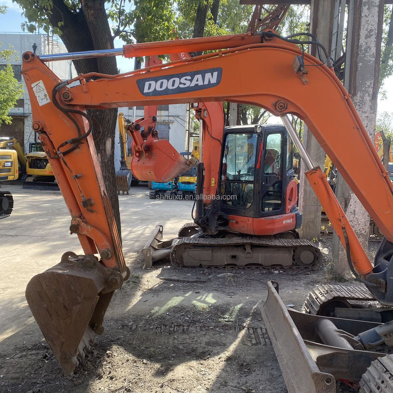 Doosan warmverkoop Shanghai groothandel tweedehands graafmachine doosan dx60 DX60-5B DX60-9C DX60R/gebruikte doosan dx60-9c graafmachine