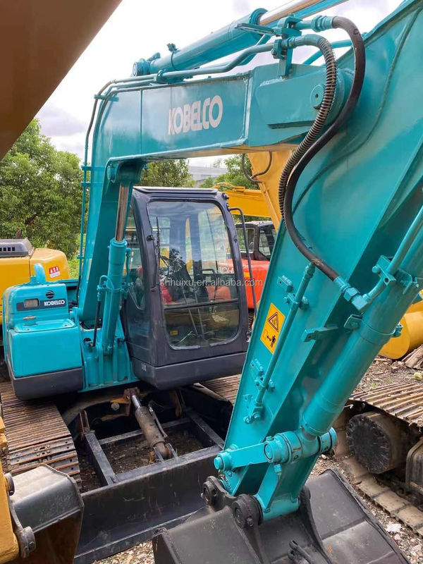 Micro mini graafmachine Kobelco 75 tweedehands kleine graafmachine gebruikte machines 7,5 ton graafmachine USA China tuingraafmachine