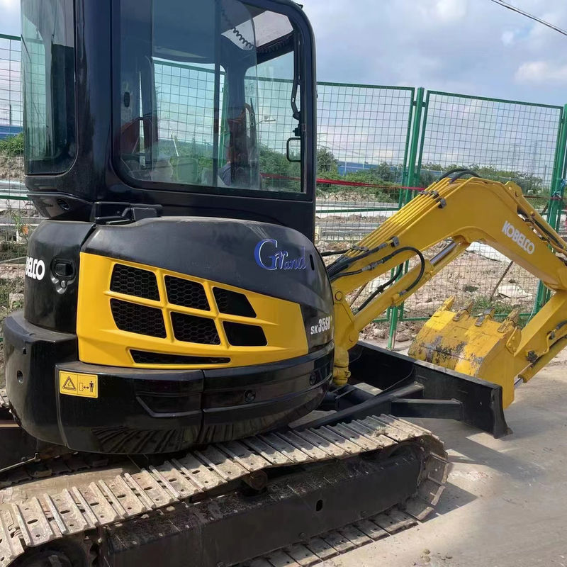 Gebruikte mini-graafmachine prijs Kobelco 35SR tweedehands mini-graafmachine gebruikte machines 3,5 ton hydraulische kruiper-buigmachine