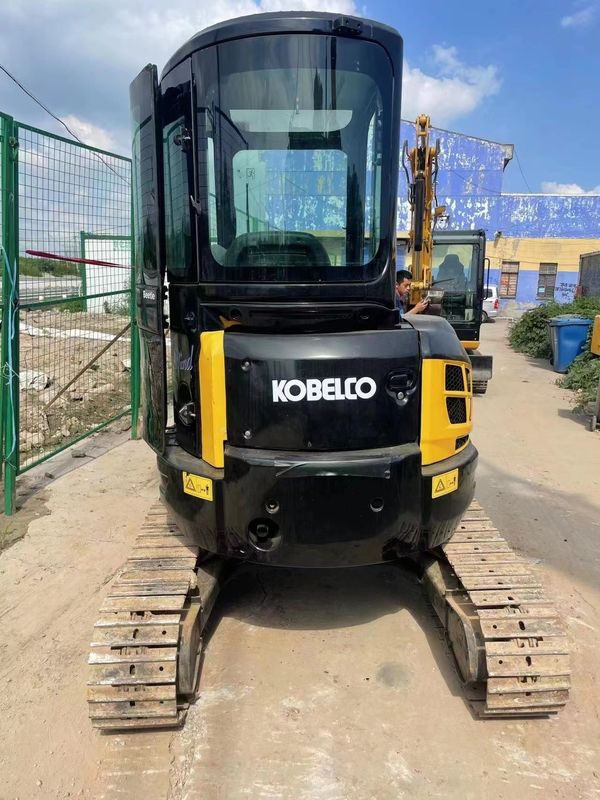 Gebruikte mini-graafmachine prijs Kobelco 35SR tweedehands mini-graafmachine gebruikte machines 3,5 ton hydraulische kruiper-buigmachine