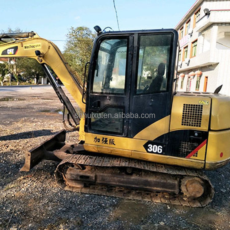 Gebruikte Caterpillar Graafmachine Tweedehands kleine hydraulische kruipgraafmachine CAT306 goede kwaliteit Caterpillar op voorraad